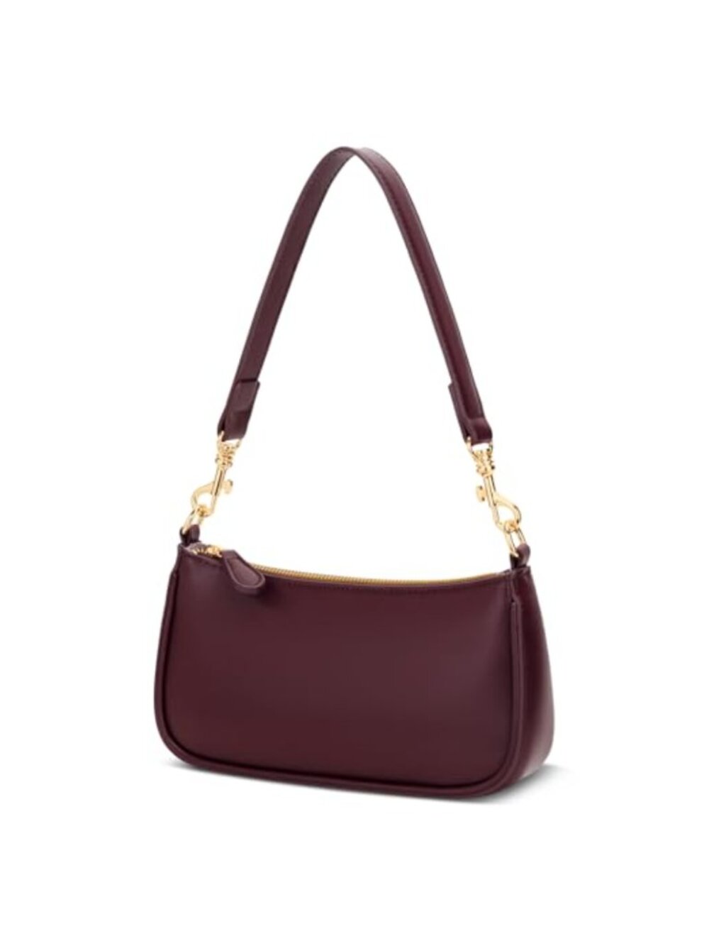 Vegan Leather Small Shoulder Bag Women Mini Purse with Removable Strap